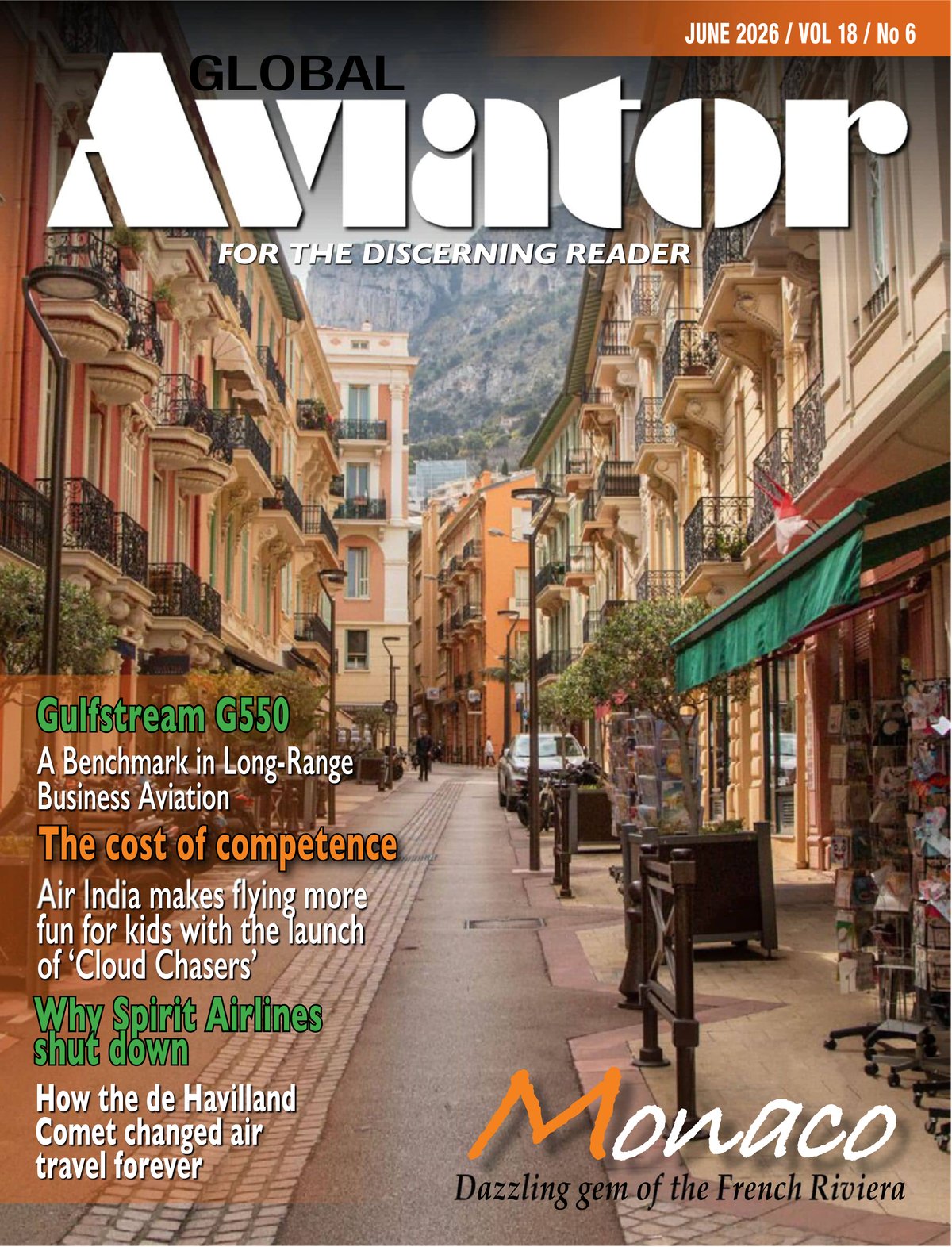 Cover of Global Aviator June 2026
