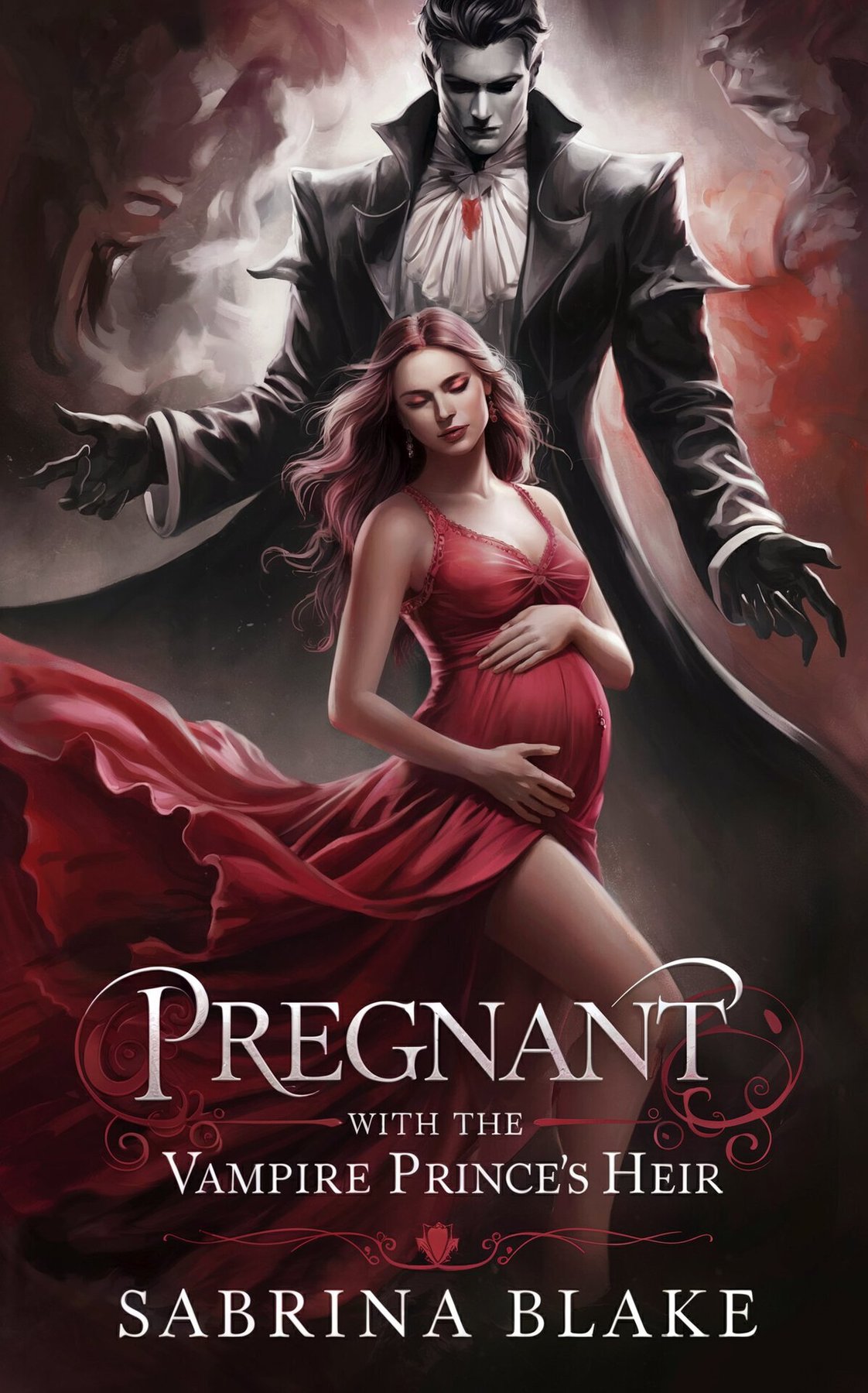 Cover of Pregnant With The Vampire Prince's Heir