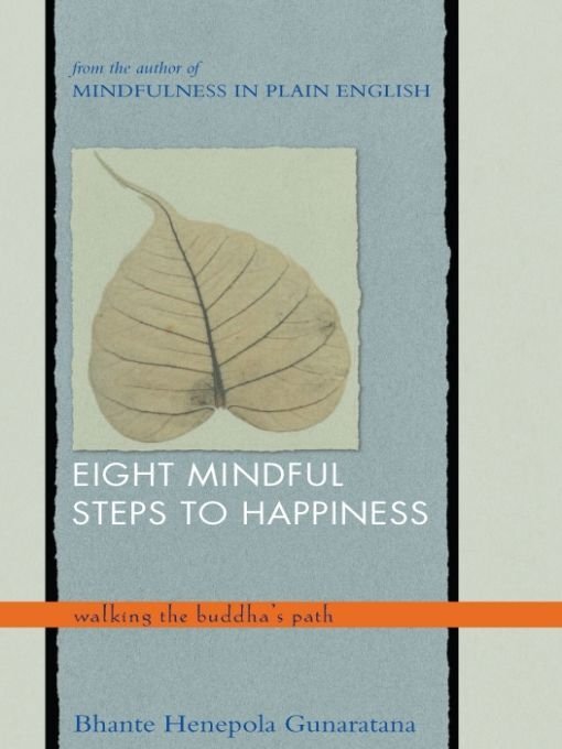 Cover of Eight Mindful Steps to Happiness