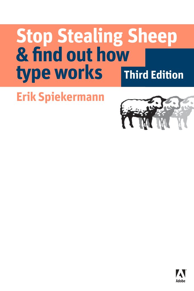 Cover of Stop Stealing Sheep & find out how type works