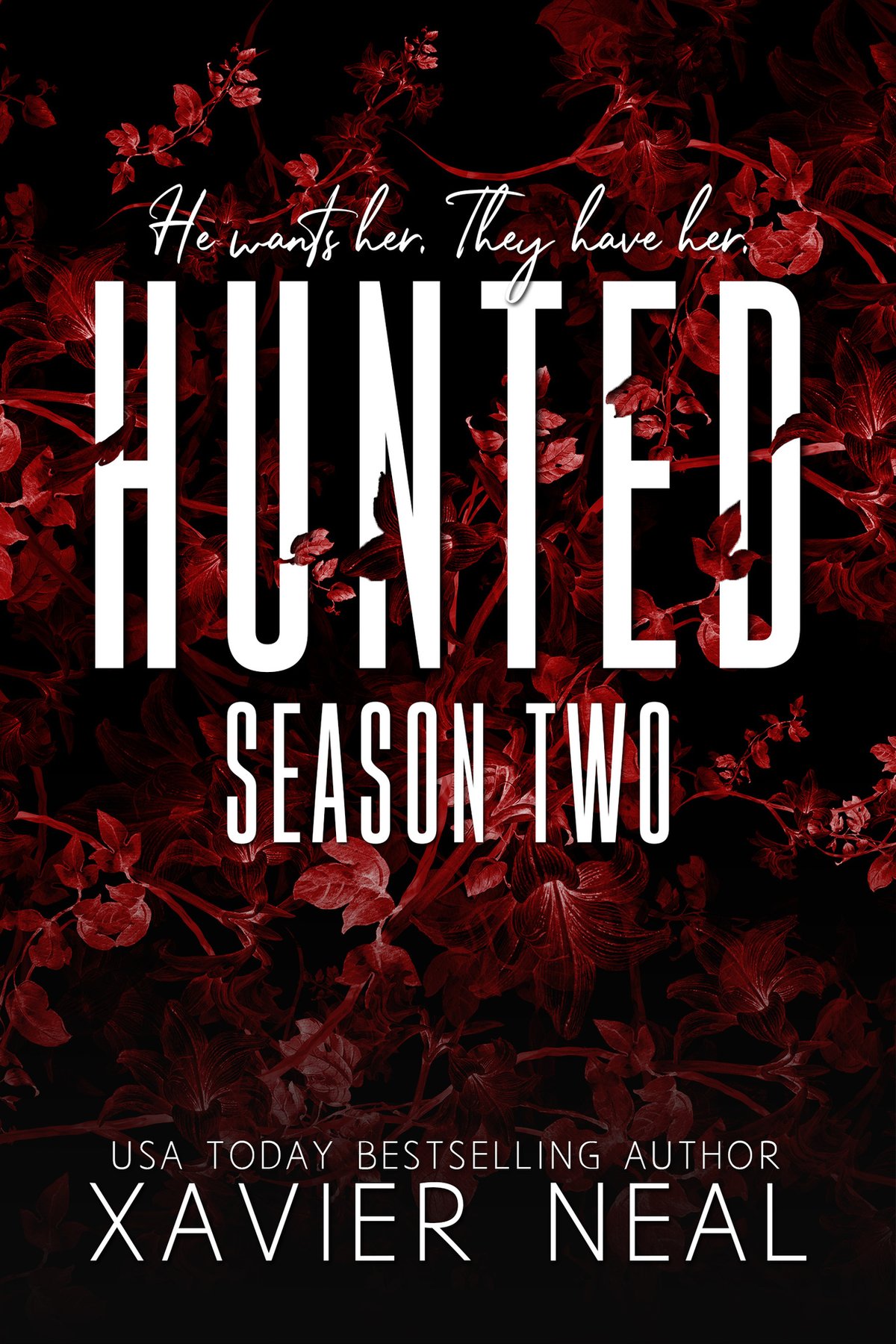Cover of Hunted Season Two: A Dark MMF Age-Gap Romance
