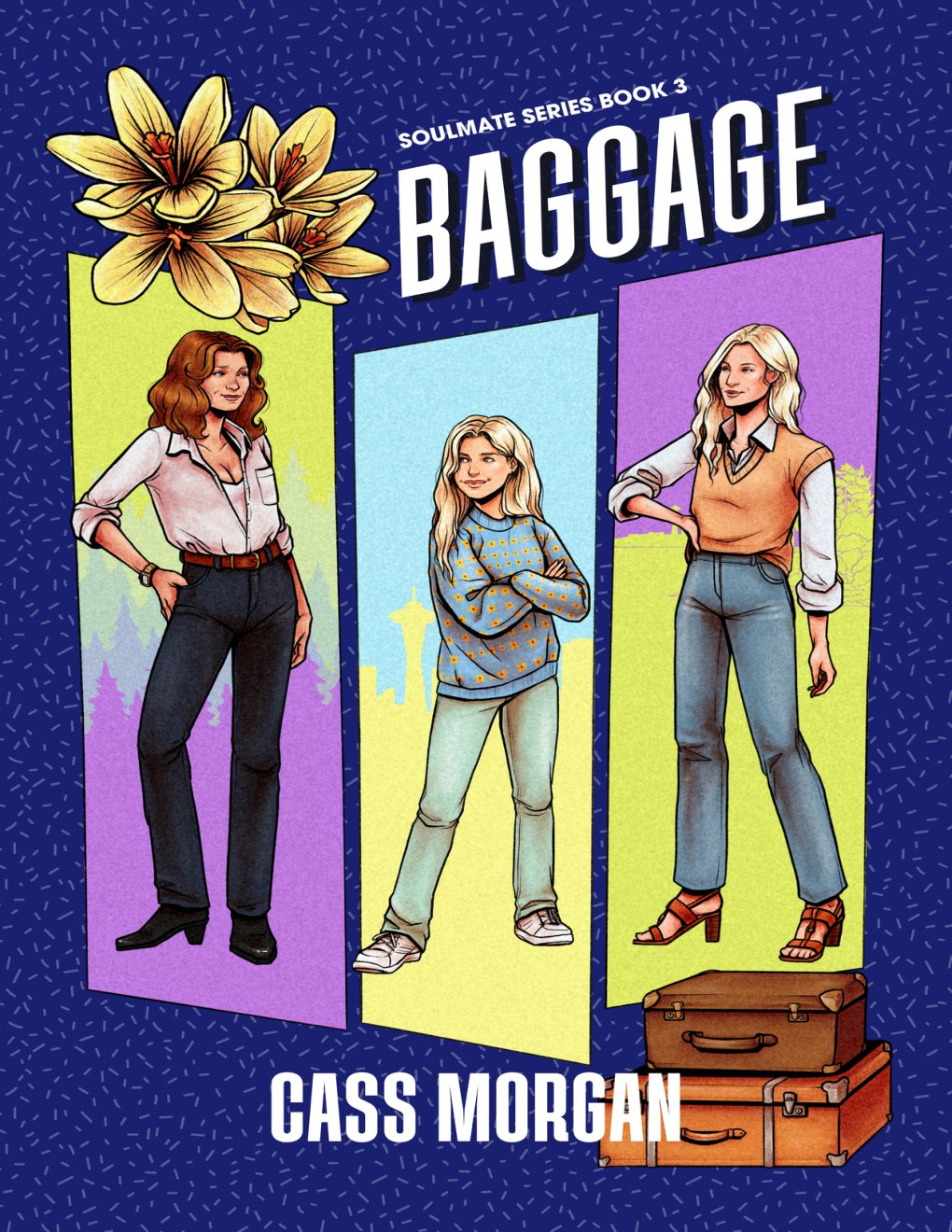 Cover of Baggage: A Second Chance Sapphic Romance (Soulmate Series Book 3)