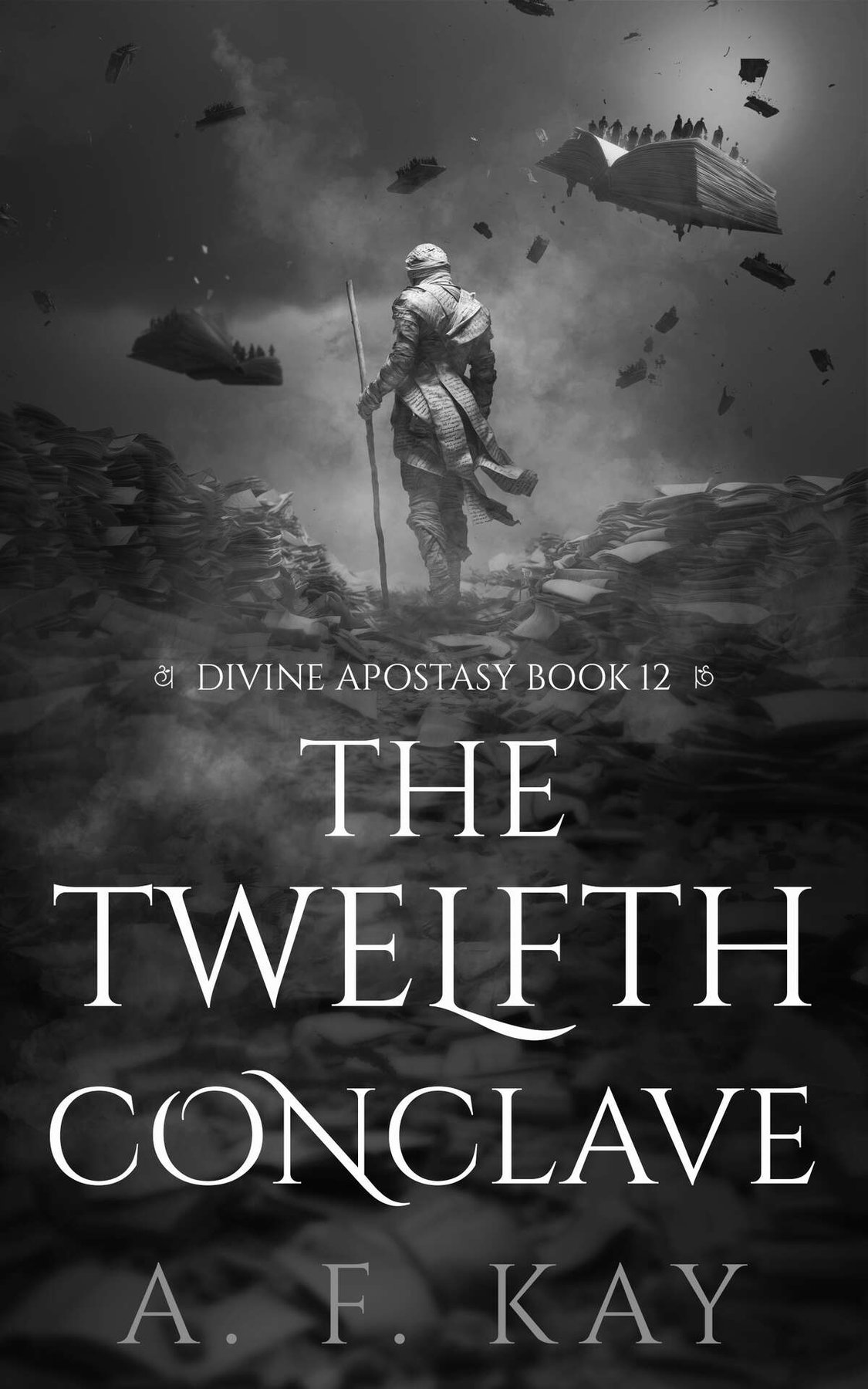 Cover of The Twelfth Conclave: A Fantasy LitRPG Adventure (Divine Apostasy Book 12)