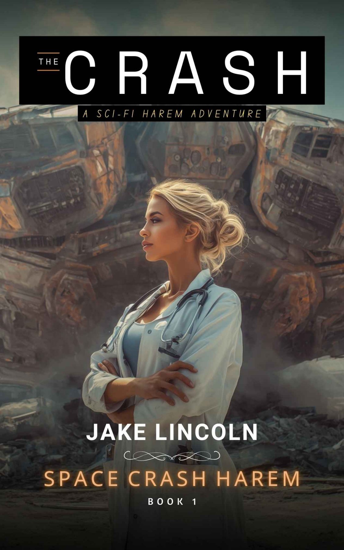 Cover of The Crash- A Sci-Fi Harem Adventure (2025)