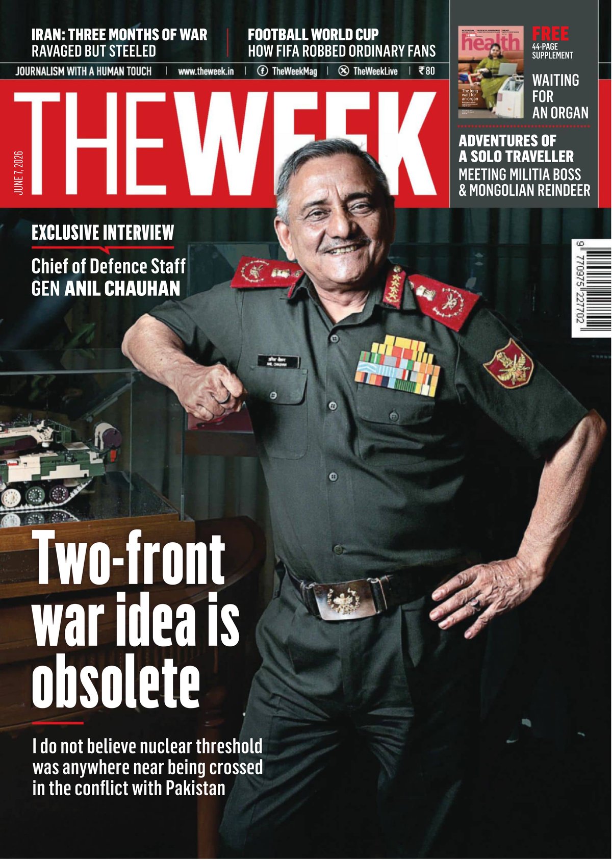Cover of The Week India June 7 2026