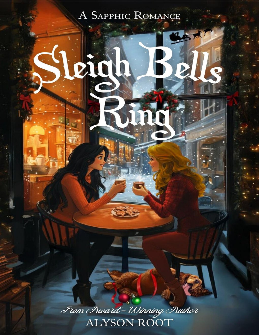 Cover of Sleigh Bells Ring: A Sapphic Romance