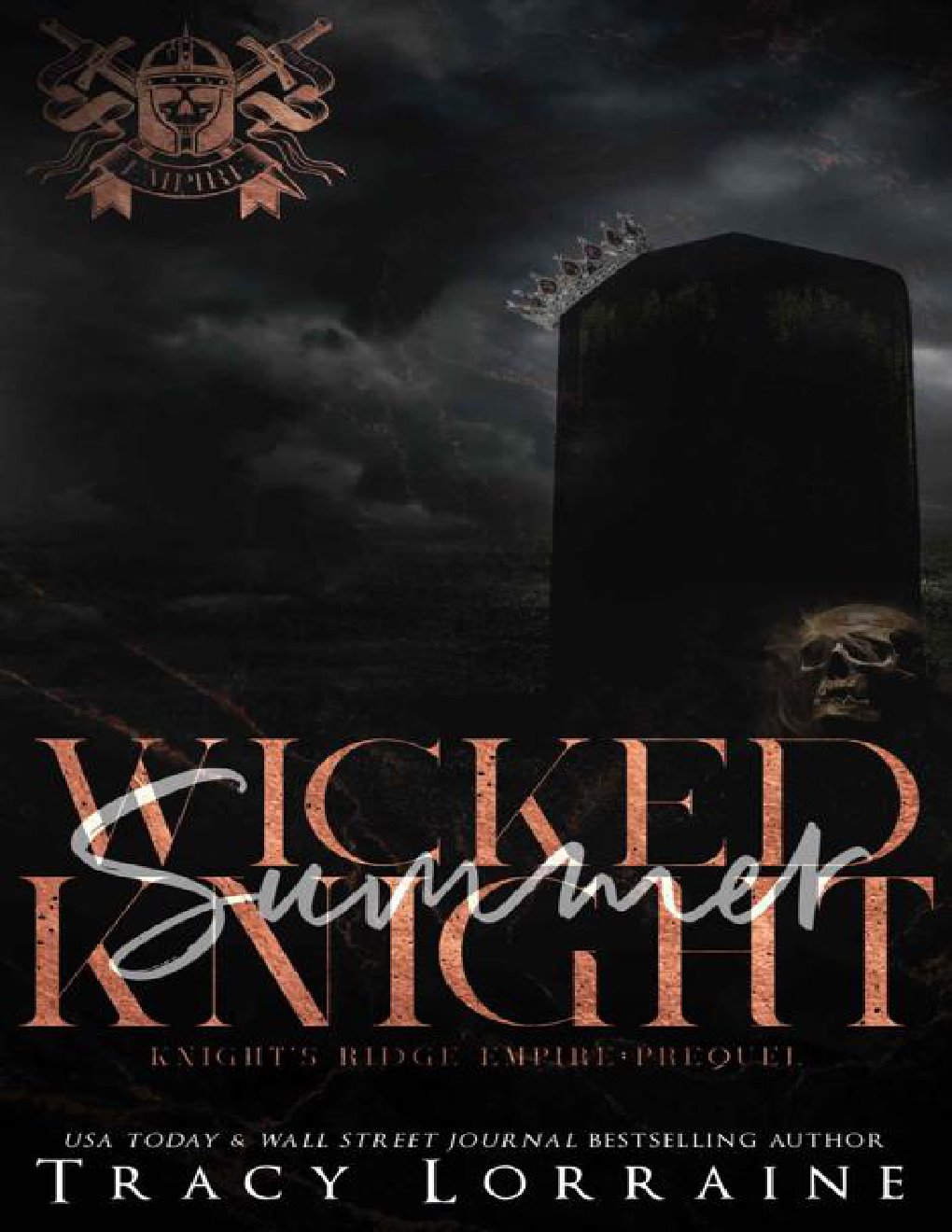 Cover of Wicked Summer Knight: A Dark High School Bully Romance