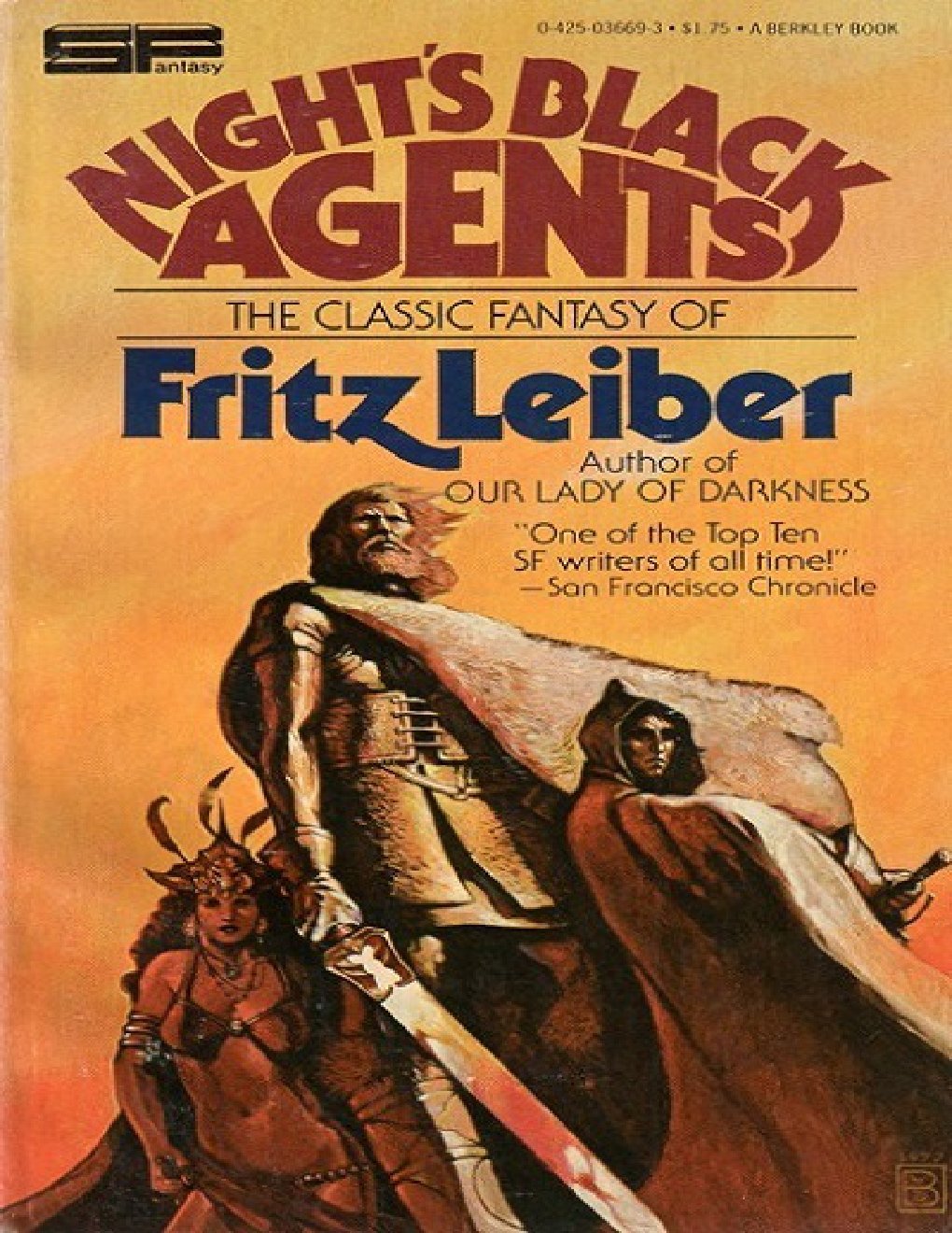 Cover of Night's Black Agents (1947) SSC