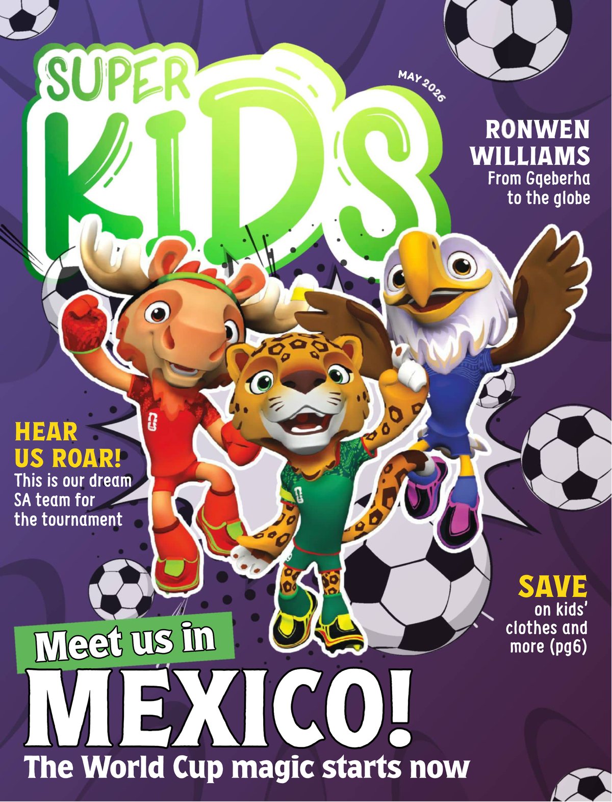Cover of Super Kids Magazine May 2026