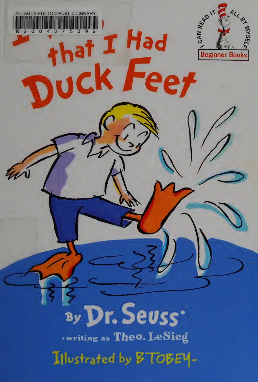 Cover of I wish that I had duck feet