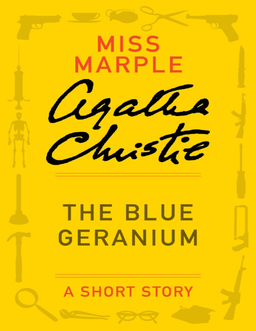Cover of The Blue Geranium (1932)
