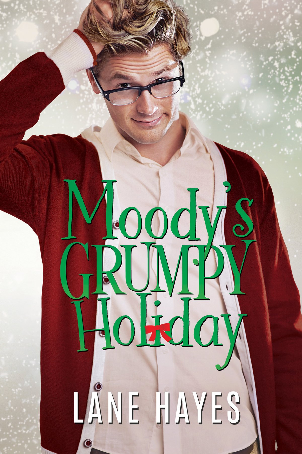 Cover of Moody's Grumpy Holiday: MM Grumpy-Sunshine Romance