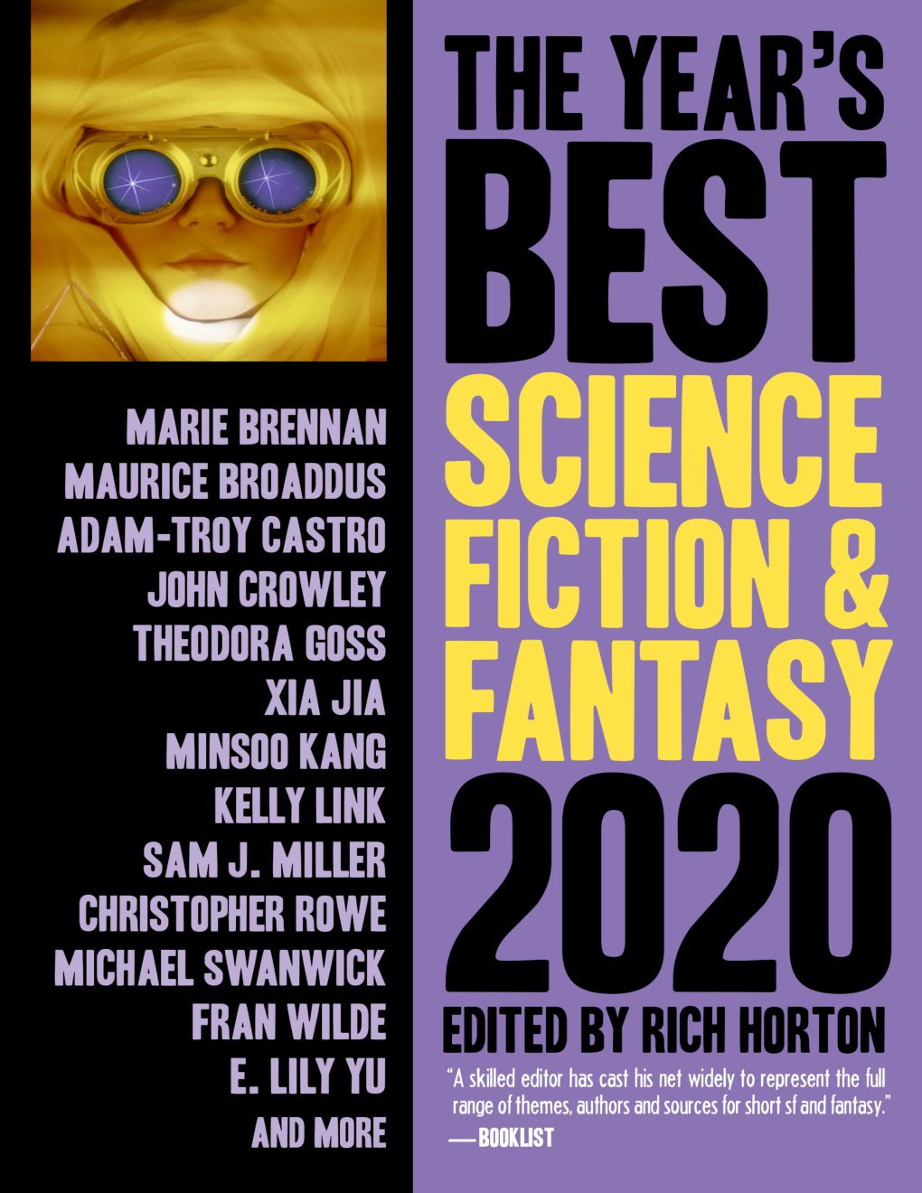 Cover of The Year's Best Science Fiction & Fantasy, 2020 Edition (2000)
