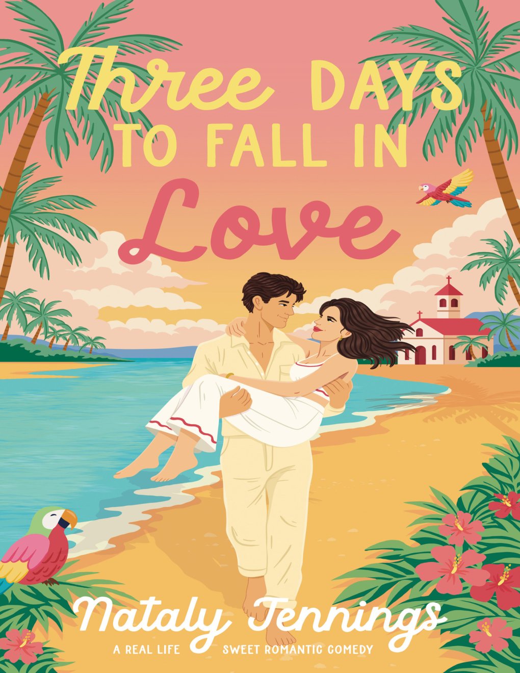 Cover of Three Days To Fall In Love: A Real-Life Romantic Comedy, Based On A True Story (Real Life Rom-Coms Book 2)