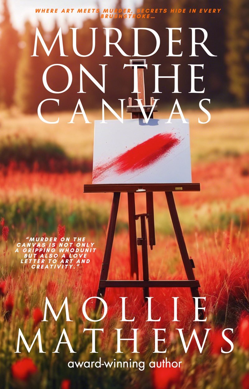 Cover of Murder On the Canvas