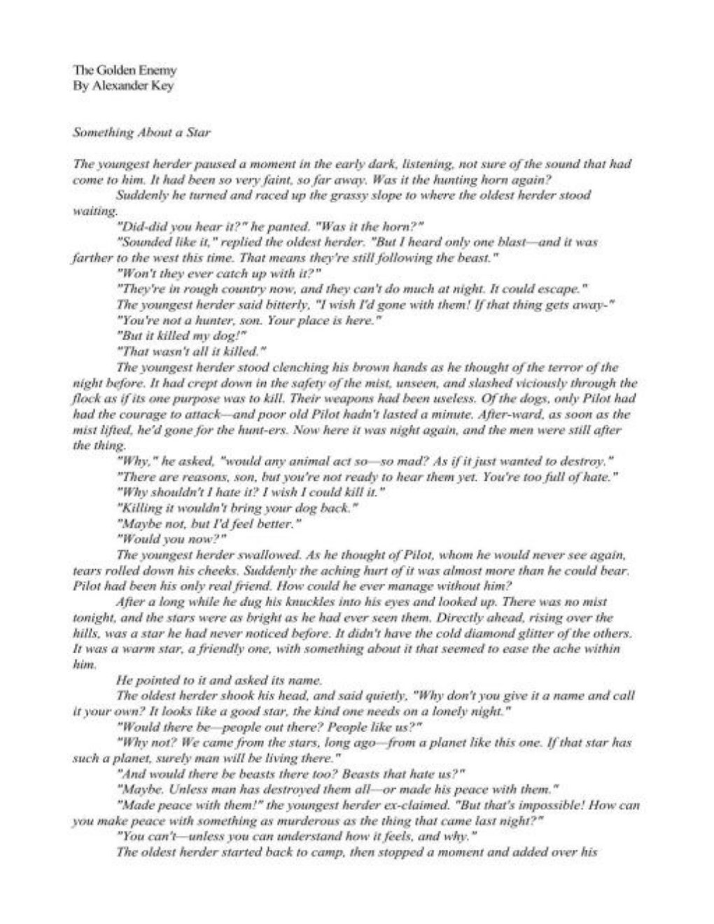Cover of The Golden Enemy