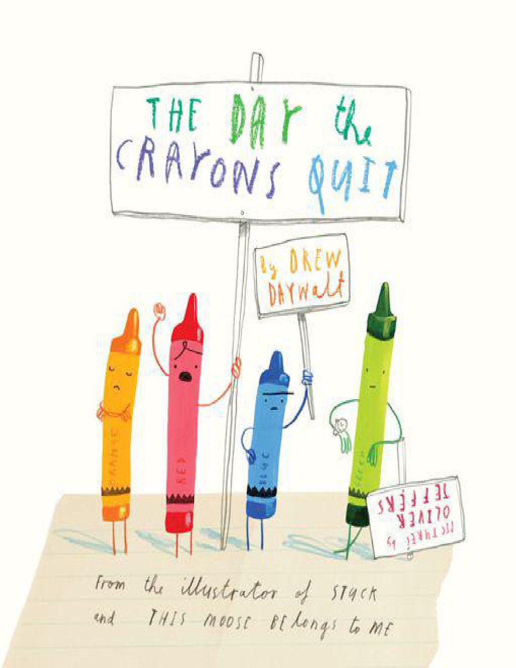 Cover of The Day the Crayons Quit