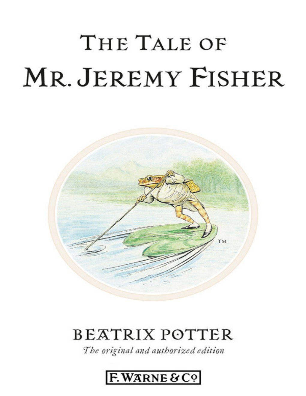 Cover of The Tale of Mr. Jeremy Fisher
