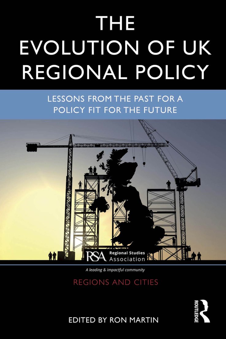 Cover of The Evolution of UK Regional Policy; Lessons from the Past for a Policy Fit for the Future (1928)