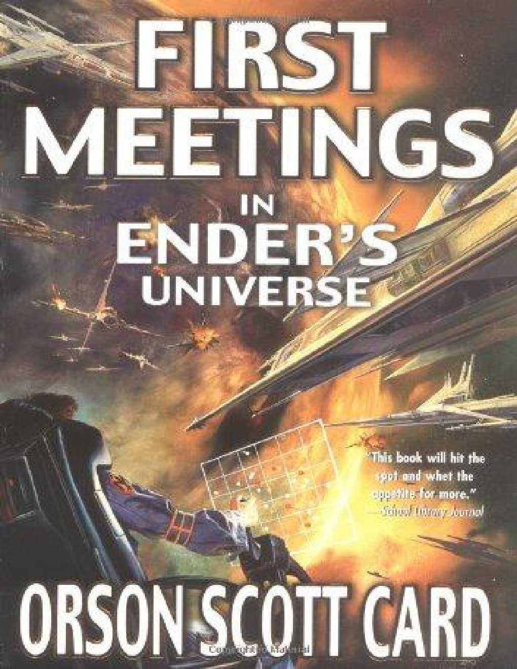 Cover of First meetings in the Enderverse