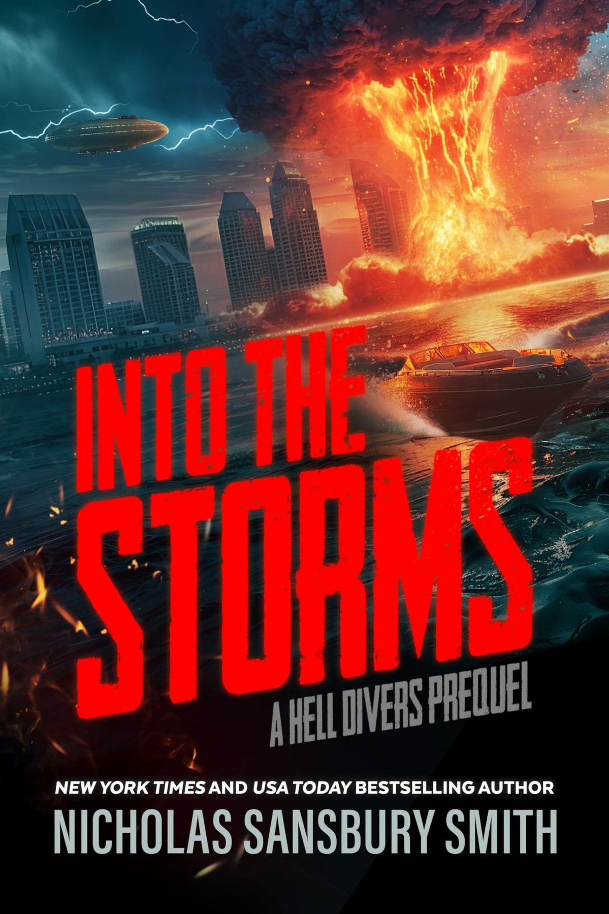 Cover of Into the Storms: A Hell Divers Prequel