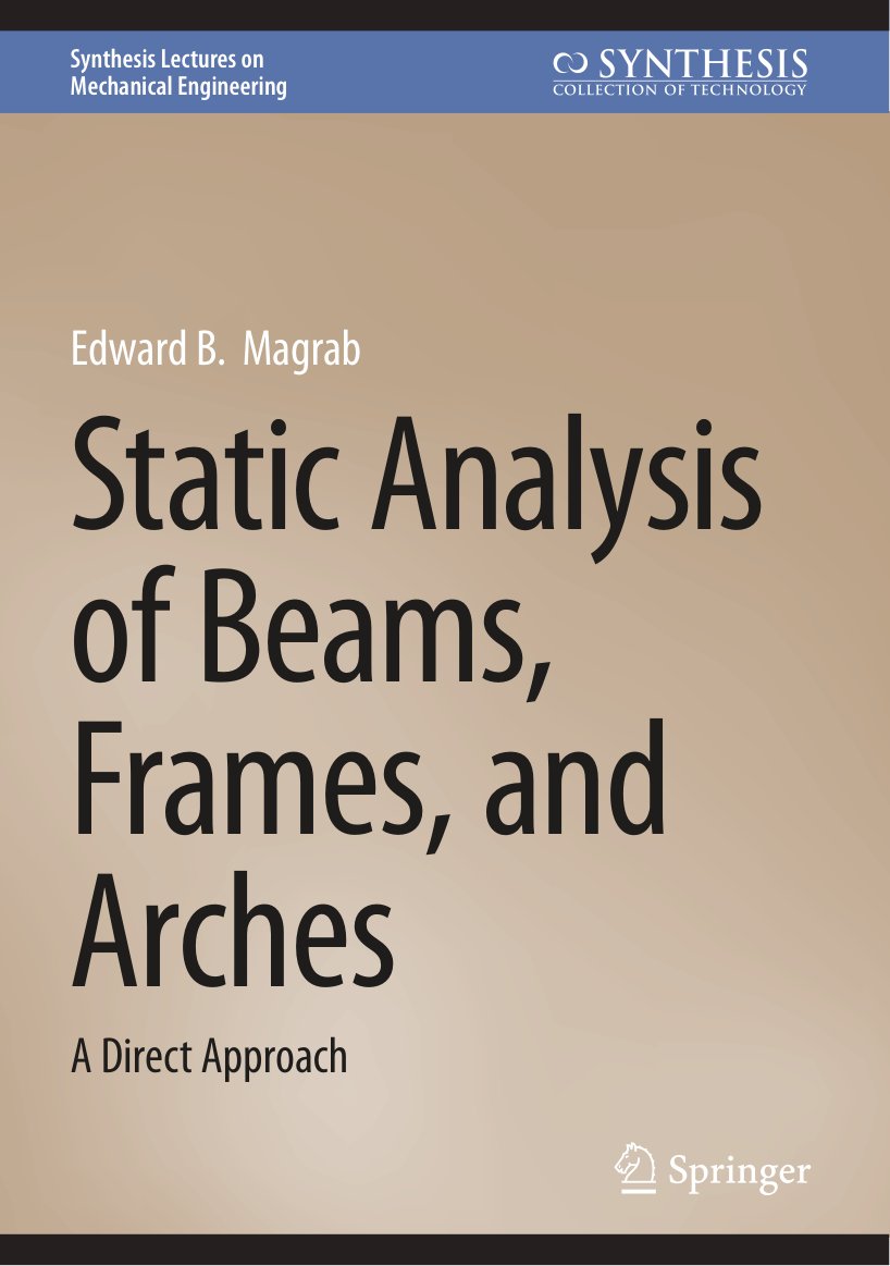 Cover of Static Analysis of Beams, Frames, and Arches