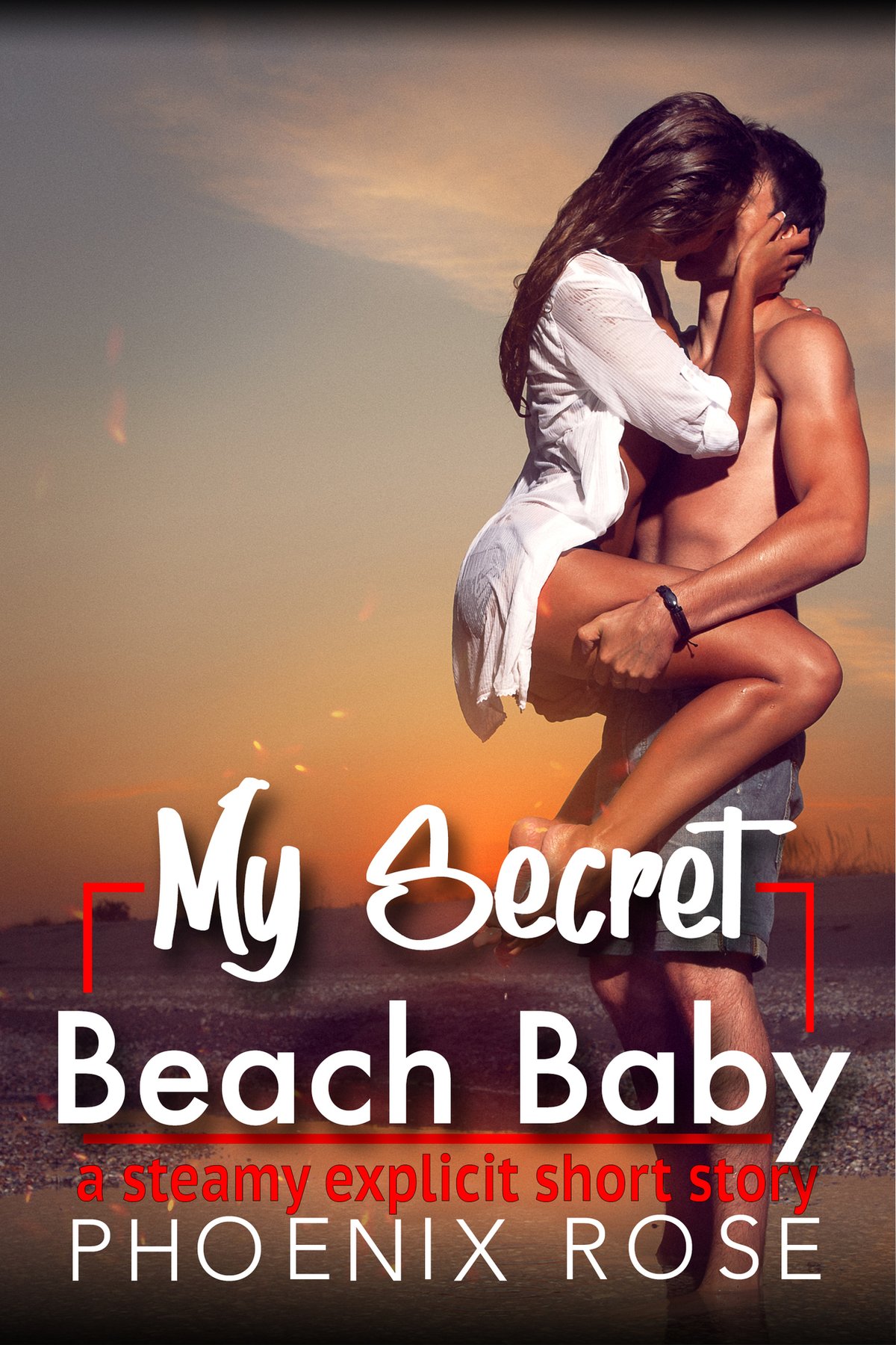 Cover of My Secret Beach Baby- A steamy explicit short story (2022)