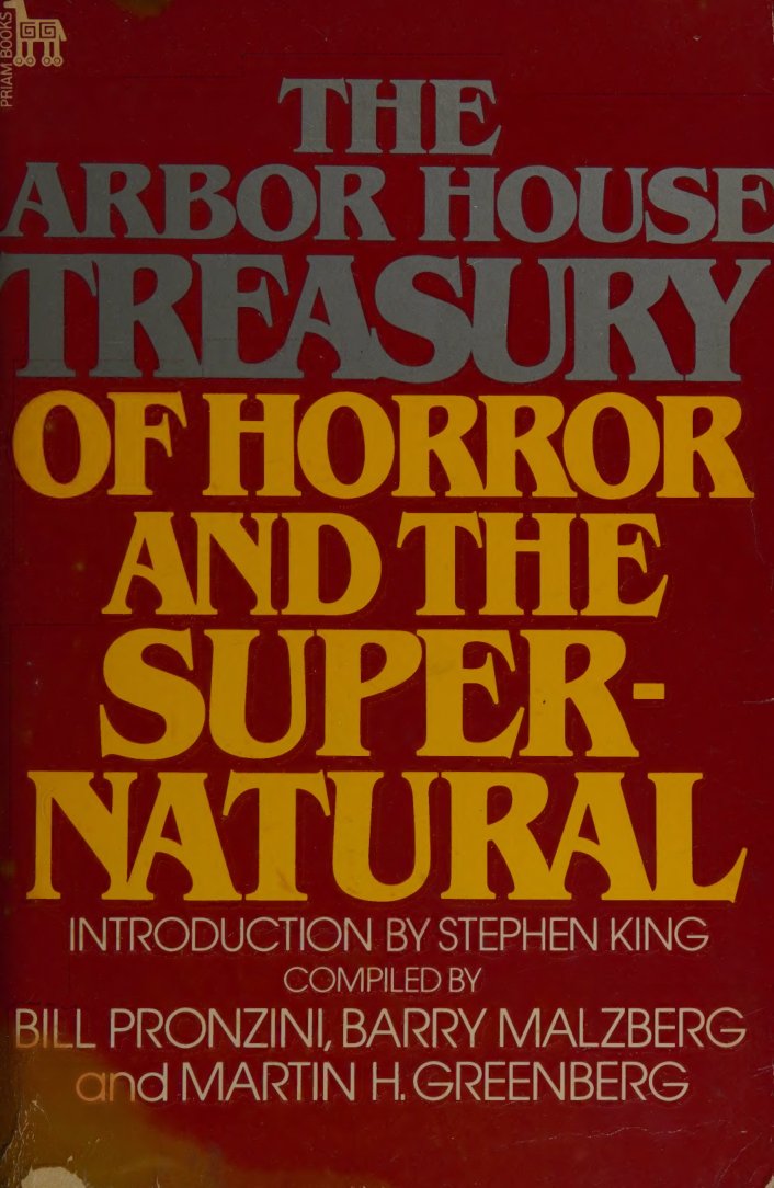 Cover of The Arbor House Treasury of Horror and the Supernatural