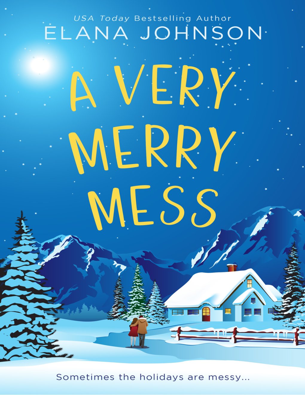 Cover of A Very Merry Mess: A Friends to Lovers Sweet RomCom (Cider Cove Sweet Southern RomComs Book 3)