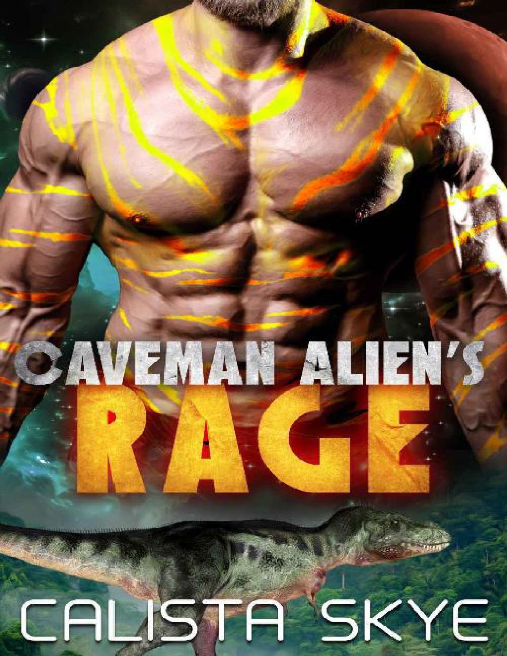 Cover of Caveman Alien's Rage: A SciFi BBW/Alien Fated Mates Romance