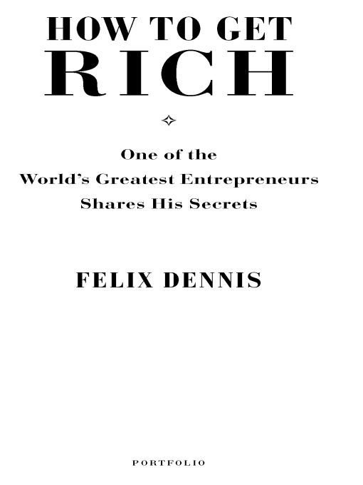 Cover of How to Get Rich