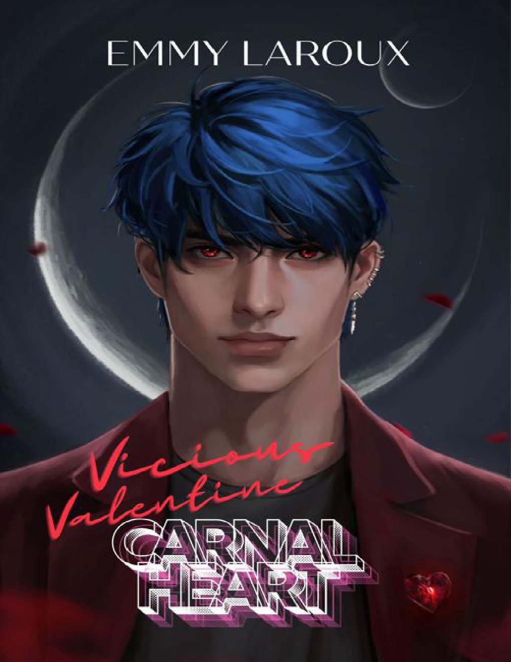Cover of Carnal Heart: A Dark MM Sci-Fi College Romance