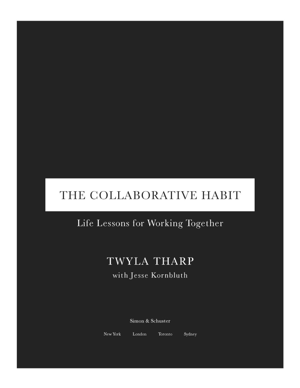 Cover of The Collaborative Habit
