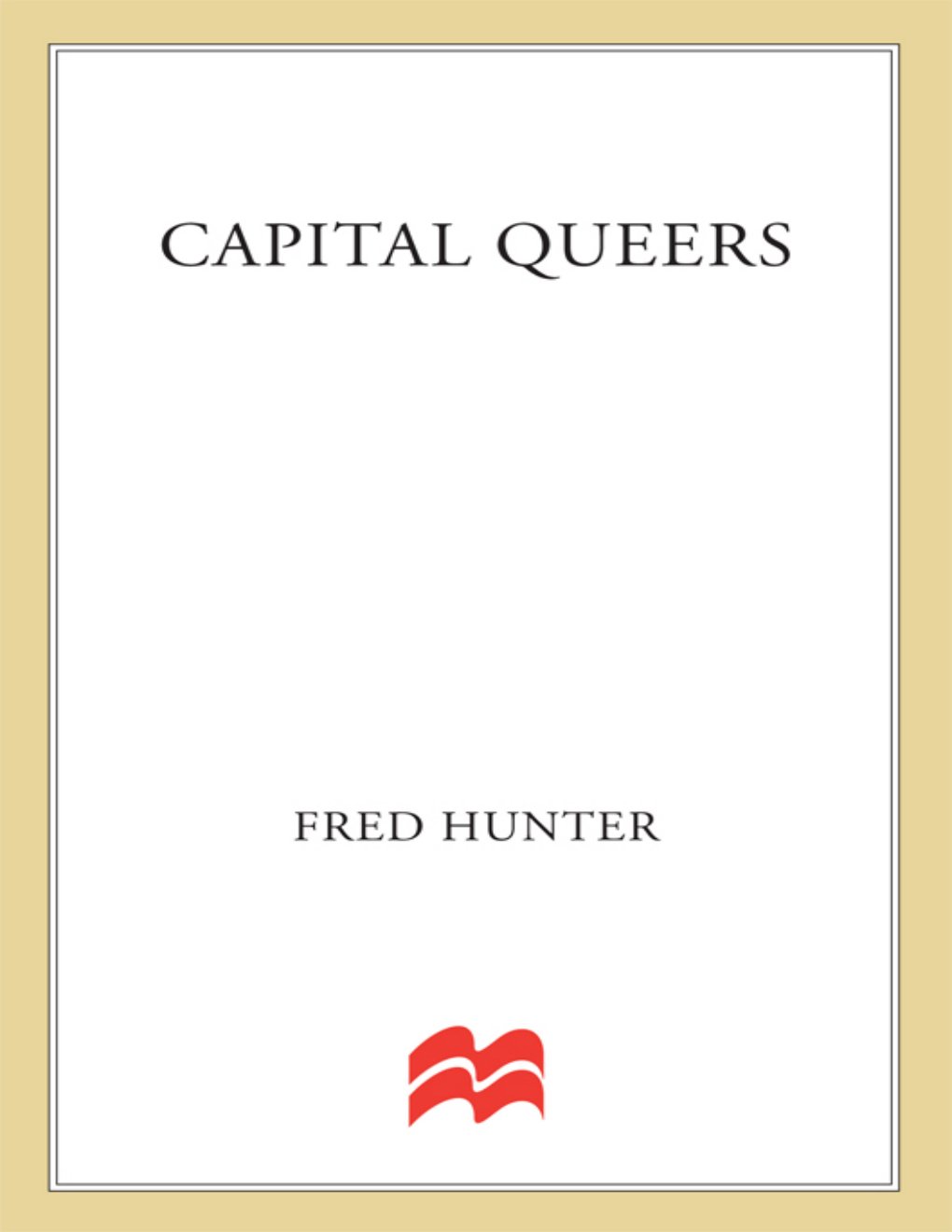 Cover of Capital Queers