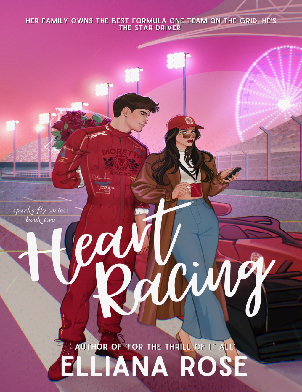 Cover of Heart Racing : A Formula One Enemies to Lovers Romance