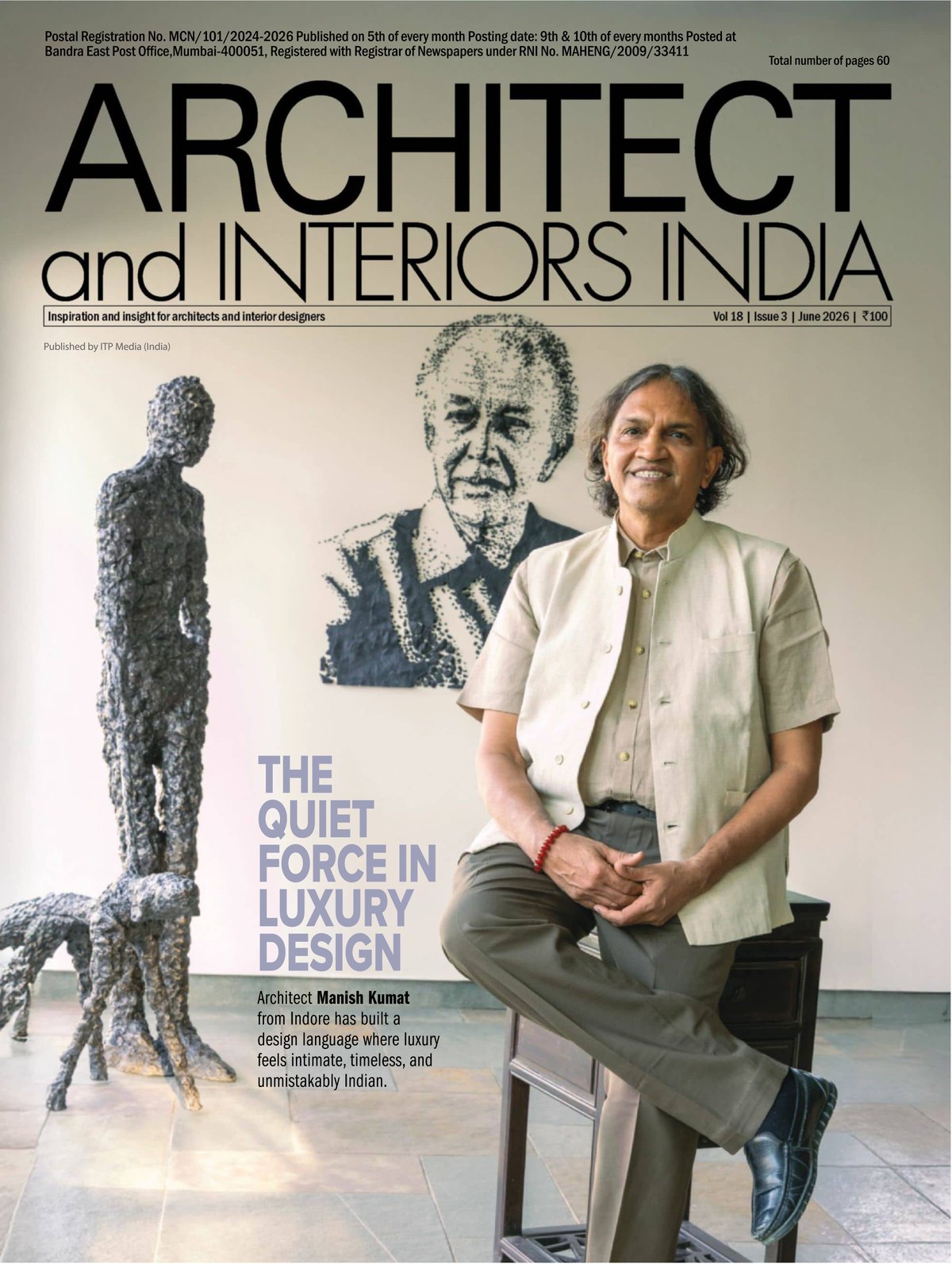 Cover of Architect And Interiors India June 2026