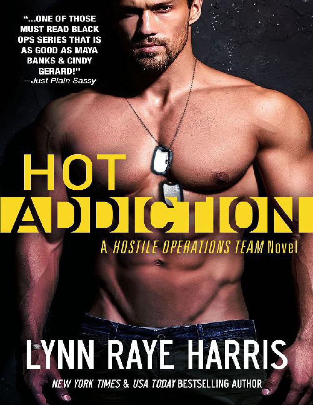 Cover of HOT Addiction: A Hostile Operations Team Novel - Book 10