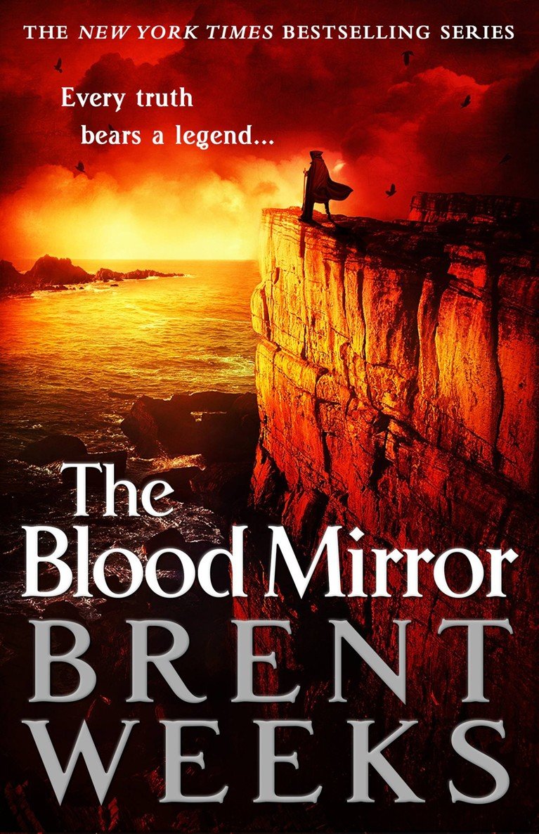 Cover of The Blood Mirror (Lightbringer Trilogy)