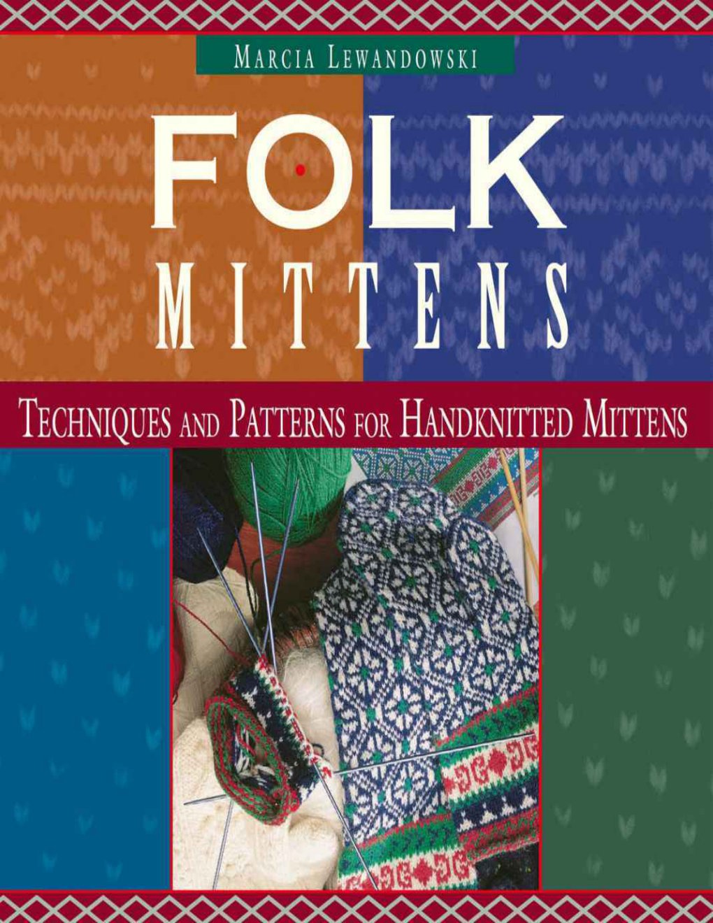 Cover of Folk Mittens (Folk Knitting series)