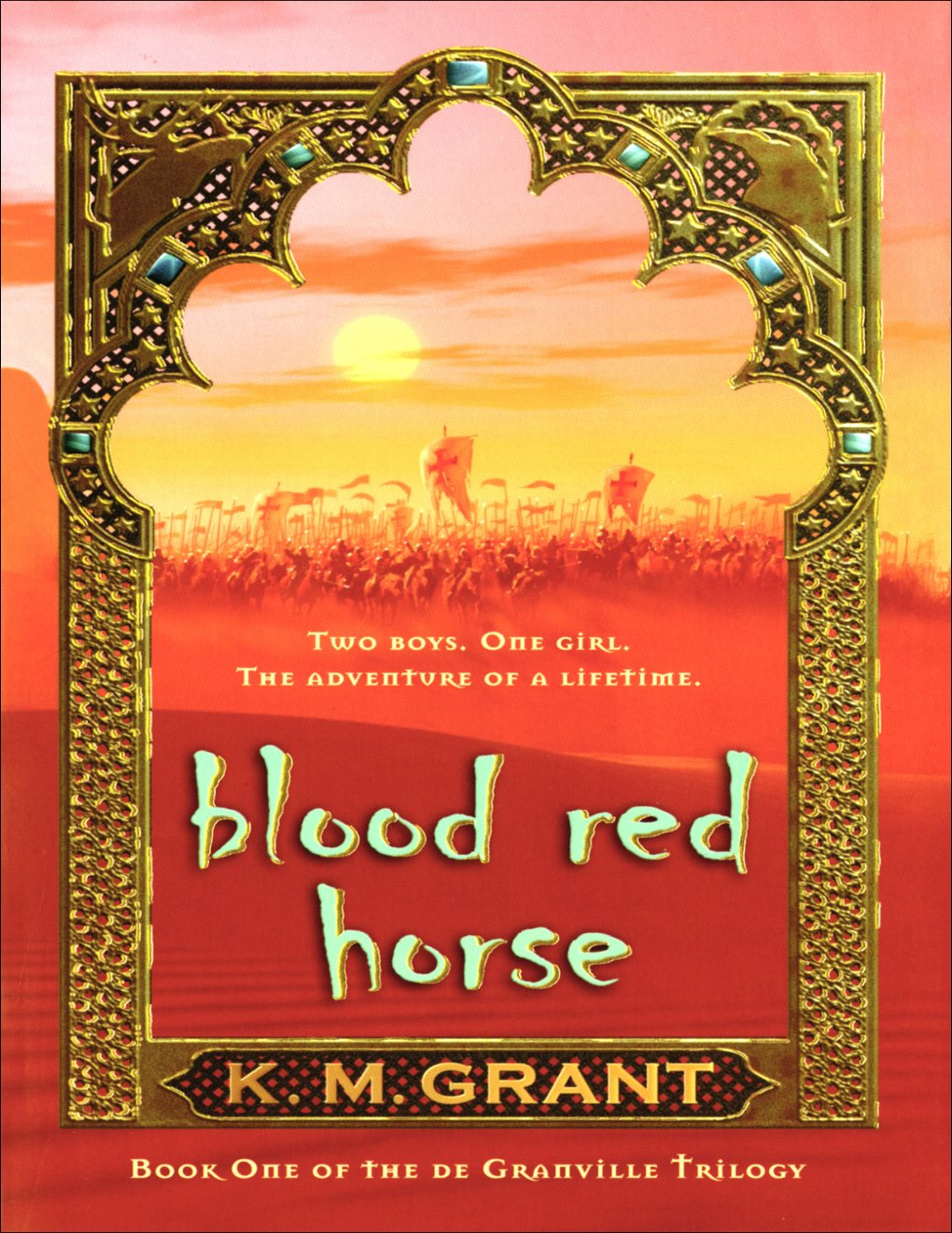 Cover of A Blood Red Horse