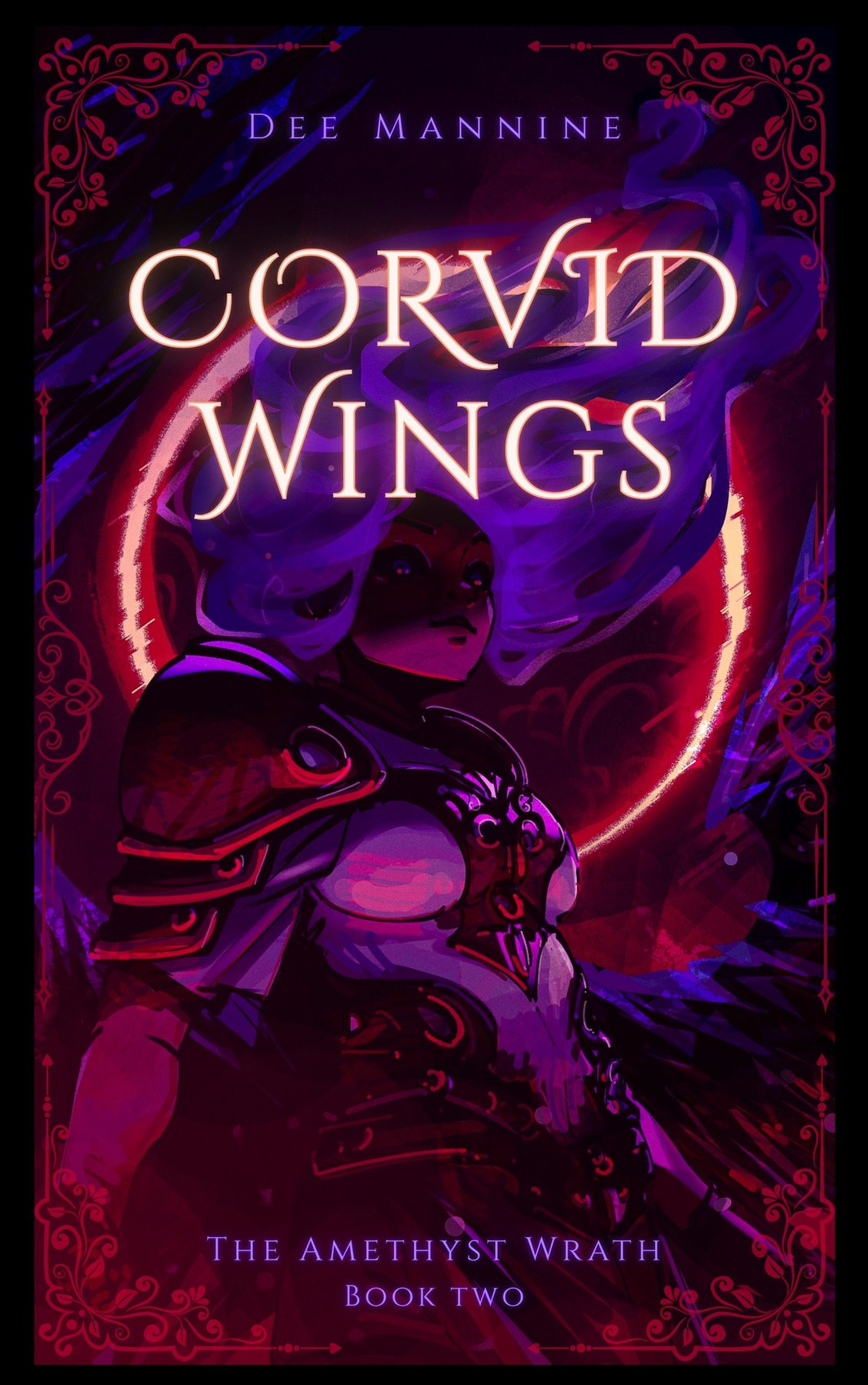 Cover of Corvid Wings (The Amethyst Wrath Book 2)