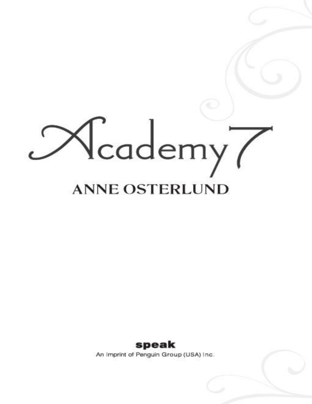 Cover of Academy 7