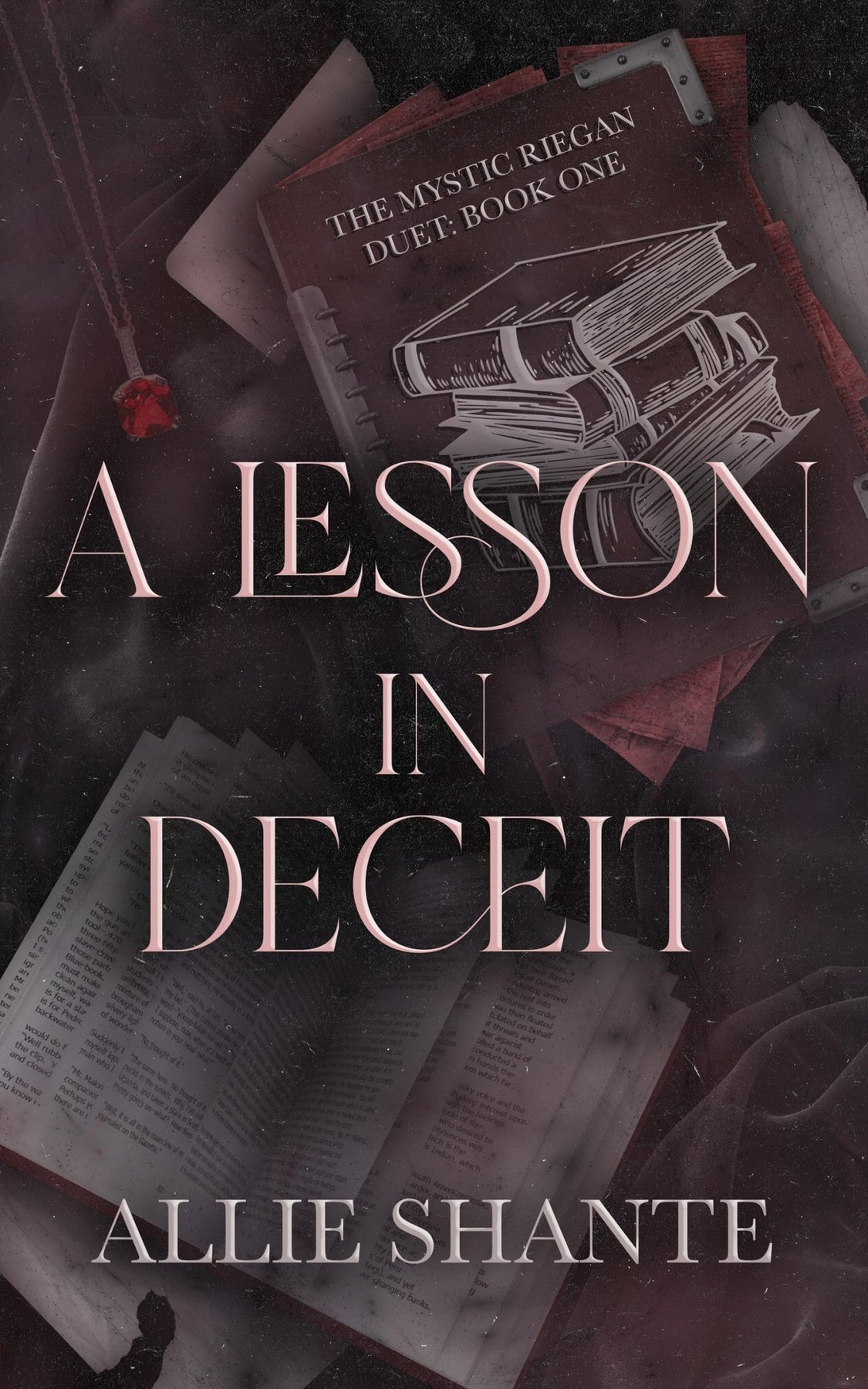 Cover of A Lesson in Deceit (Mystic Riegan Duet Book 1)