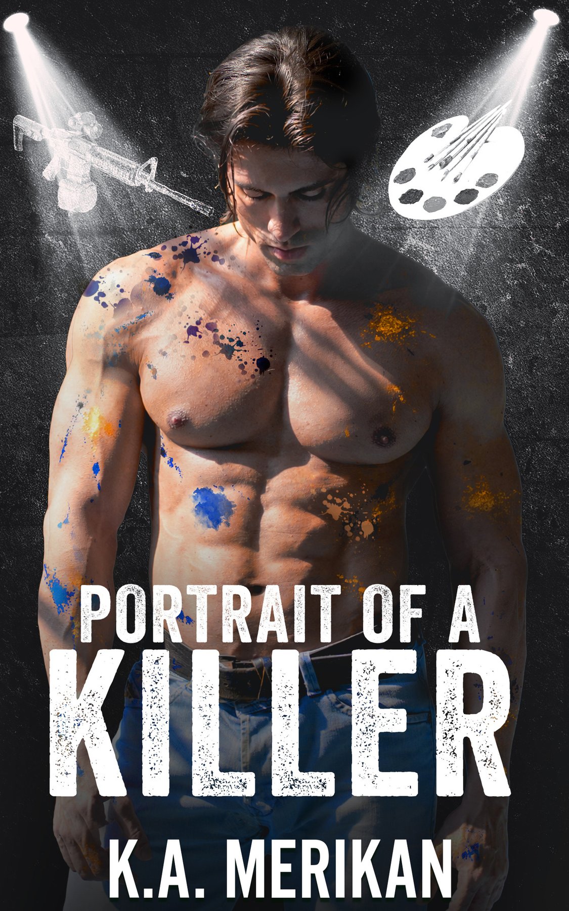 Cover of Portrait of a Killer: M/M dark romance
