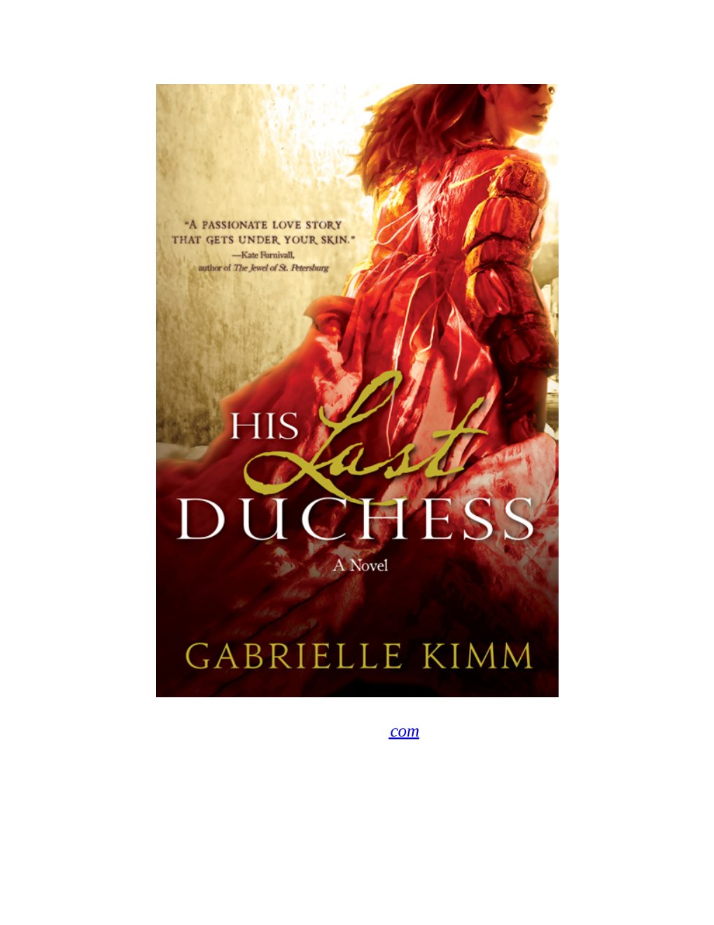 Cover of His Last Duchess