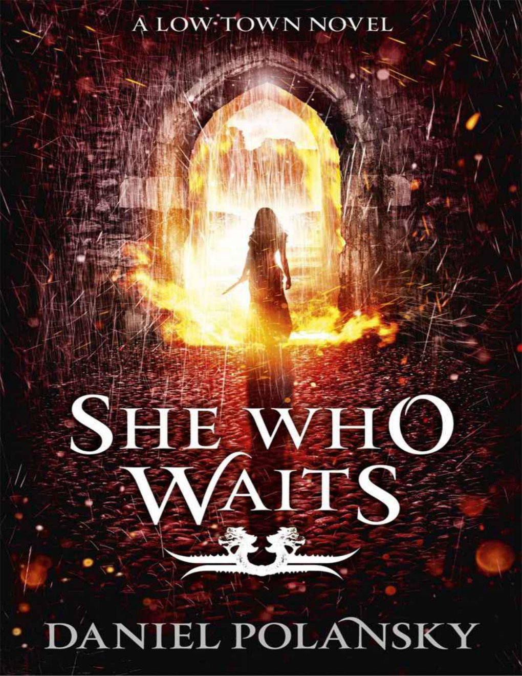 Cover of She Who Waits (Low Town 3)