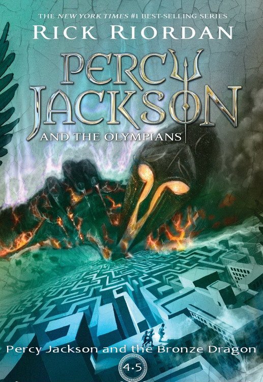 Cover of Percy Jackson and the Bronze Dragon