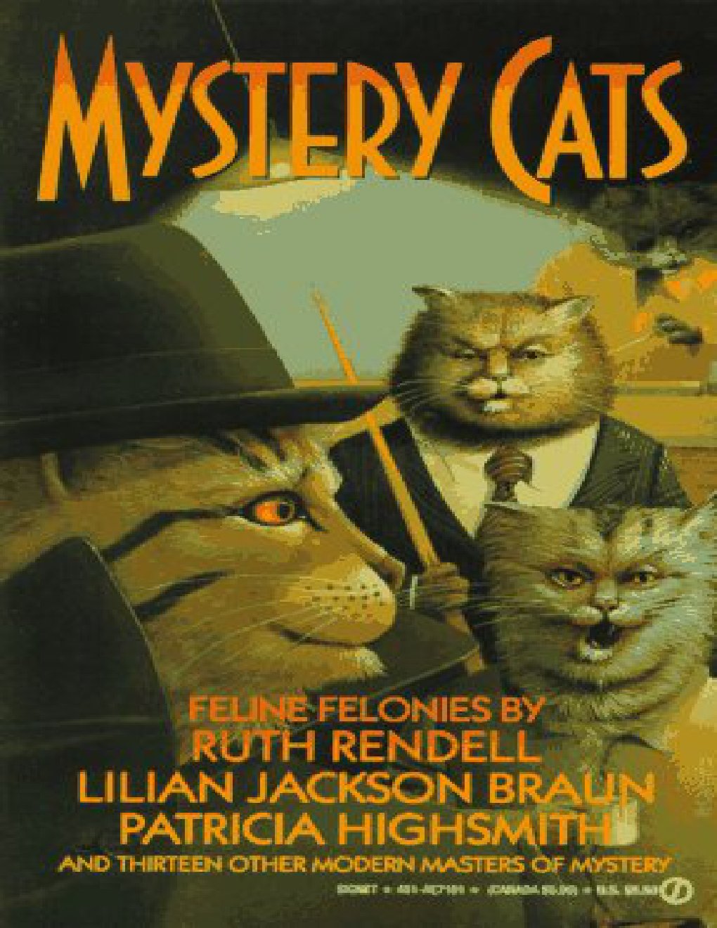 Cover of Mystery Cats (1991) Anthology