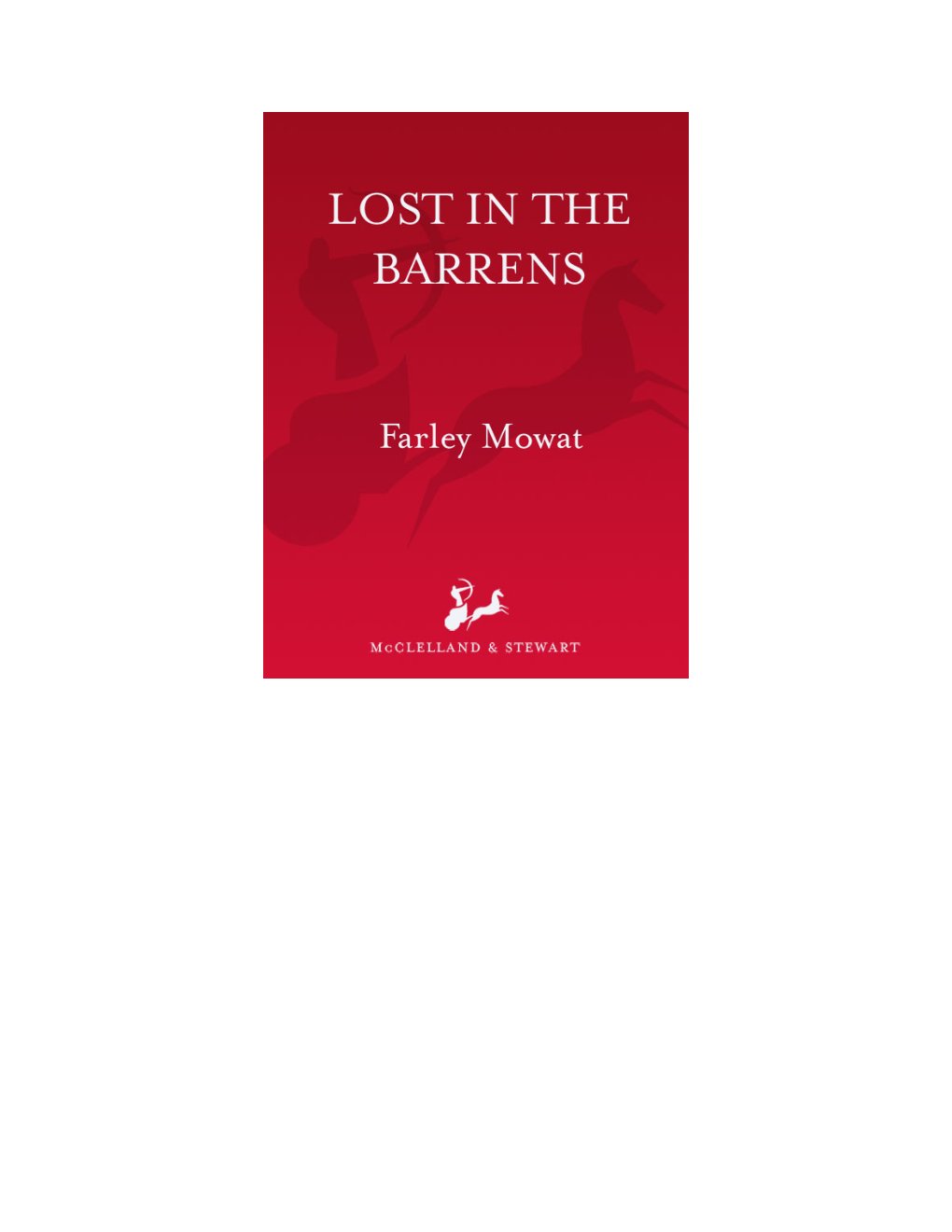 Cover of Lost in the Barrens
