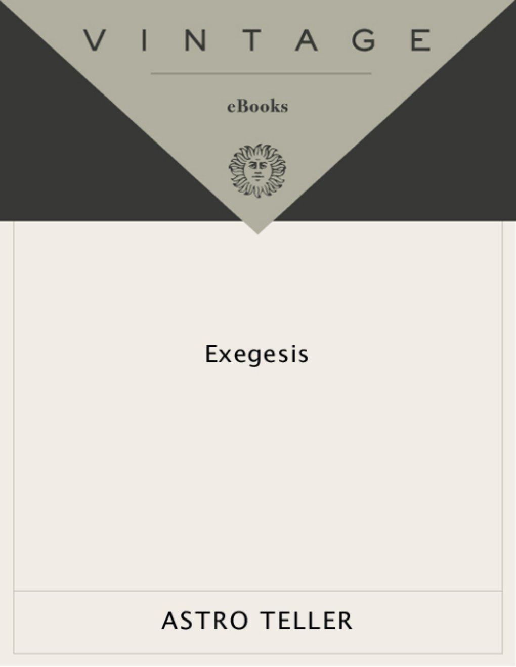 Cover of Exegesis